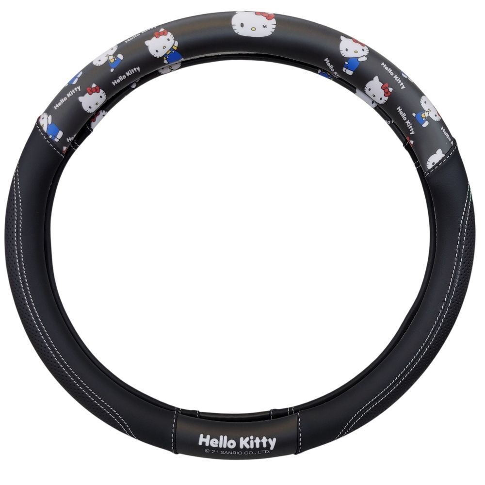 Brand New Sanrio Hello Kitty Black Car Steering Wheel Cover